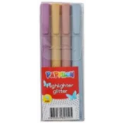 Papyllon flomasteri glitter 4/1