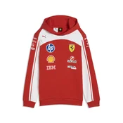 PUMA Scuderia Ferrari HP Replica Hoodie Youth, Motorsport, Red, 4-5Y