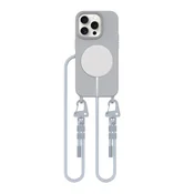 slomart Ovitek Tech-Protect MagNecklace MagSafe za iPhone 15 Pro - siv