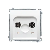 RTV prehodna vtičnica 10db BMZAP10/1.01/11 Osnovni modul bela