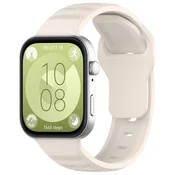 Silikonski pas Techsuit W050 za Huawei Watch Fit 3/Fit 4/Fit 4 Pro/Fit 5/Fit 5 Pro - bež