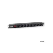 Schuko 19 8 Way Multi-socket Adapter Equip 333283