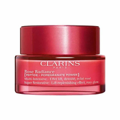 Clarins Rose Radiance Super Restorative Cream (All Skin Types) - Day Wrinkle Cream - 50ml