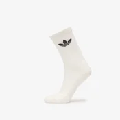 Nogavice adidas Trefoil Crew Sock Cushion 6-Pack Cloud White L