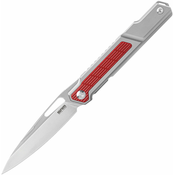 SRM Knives Titanium Framelock Red