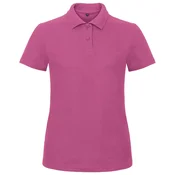 MAJICA KRATKI RUKAVI POLO B&C ID.001/WOMEN 180G ROZA M