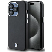 Bmw Etui BMW Signature Wrapped Metal MagSafe za iPhone 14 Pro - črno