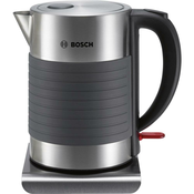 Bosch Haushalt Bosch Haushalt TWK7S05 Vodni kuhalnik BrezvrviÄŤni Legirano jeklo, ÄŚrna