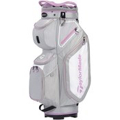 Taylormade Pro Cart 8.0 Cart Bag Grey/White/Purple 2020