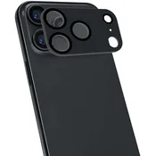 CELLY Zaštitna folija za kameru za iPhone 18/17 Pro Max, tamno srebrna