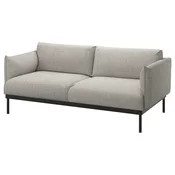 ÄPPLARYD Sofa dvosed, Lejde svetlosiva
