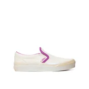 Tenis superge Vans Classic Slip-On VN000D0JWHP1 Kremna