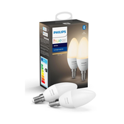 KOMPLET 2x LED Zatemnitvena žarnica Philips HUE WHITE E14/5,5W/230V
