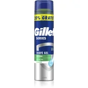Gillette Series Aloe Vera pomirjajoči gel za britje 240 ml