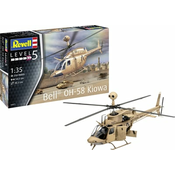 Model za sastavljanje Revell Vojni: Helikopteri - OH-58 Kiowa