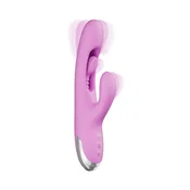 Rabbit vibrator Good Vibes Only - Moving Finger, vijoličen