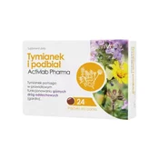 Pastile za grlo s timijanom i podbjelom Activlab Pharma (24 pastile)