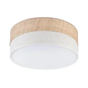 Plafonsko svetlo SIRJA DOUBLE BOHO 2xE14/15W/230V precnik 35 cm bež/krem