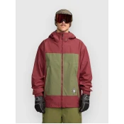 Volcom Arthur 3L Jacket burnt red
