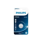 Philips Baterija CR1632/00B Litijeva 3,0V kovanec 1 milijarda (16,0x 3,2)