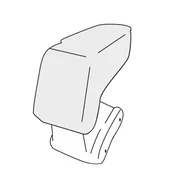 Armrest Renault Megane 2009-2016 (adapter only)