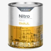 HELIOS Nitro emajl za drvo metal 0.75 l bela