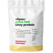Grass-Fed Whey Protein –? iz mleka krav, hranjenih s travo, iz trajnostne reje, sladkan s stevijo, ultrafiltriran pri nizkih temperaturah