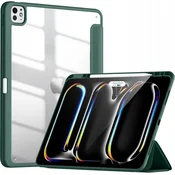 Ovitek Vobafe za iPad Pro 13 M4 2024 z držalom za svinčnike zelen