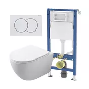 Geberit Latina set bela tipka