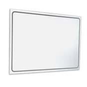 SAPHO GEMINI Kopalniško Ogledalo z LED Osvetlitvijo 90x50cm - IP44, Korozijsko Odporno