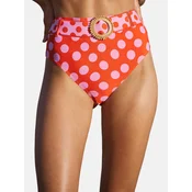 love & roses Bikini hlačke  roza / oranžno rdeča