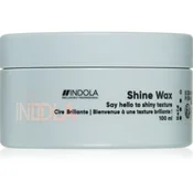 Indola Shine Wax vosek za stilsko oblikovanje las za sijaj 100 ml