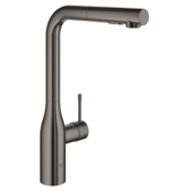 GROHE izvlečna enoročna kuhinjska armatura Essence - hard graphite (30270A00)
