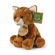 Plišani mačak hrđavi sjedeći 14 cm ECO-FRIENDLY