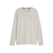 TOM TAILOR Majica temno siva / off-bela