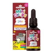 Natures Aid železo kapljice za otroke 10 mg, 50 ml