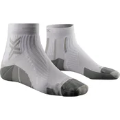 X-BIONIC X-SOCKS Run Perform Ankle nogavice, bela/siva (EU 45-47)