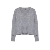 Trendyol Dark Gray Premium Yarn Knitwear Sweater