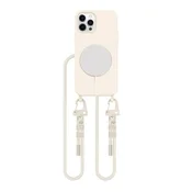 slomart Etui Tech-Protect MagNecklace MagSafe za iPhone 12/12 Pro - bež