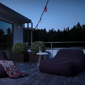 Svetilka OSRAM LED E27 Star Décor Cla A 2,5W, oranžna