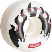 Globe G1 White/Black/Flames 54 mm