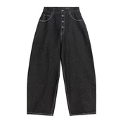 Bershka Kavbojke črna