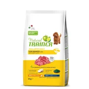 Natural Trainer Adult Small - govedina in riž 3 x 2 kg