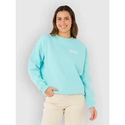 Rip Curl Surf Puff Inspired Crew Sweater light sea blue