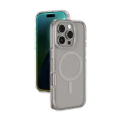 slomart Silikonska torbica AMAZINGTHING Titan Pro Mag Case z magnetnim obročem za iPhone 16 Pro - siva