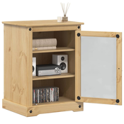 vidaXL HiFi omarica Corona 60x50x82 cm trdna borovina