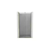 Mexen Velar drsna tuš vrata 100 cm, prozorna, zlata - 871-100-000-01-50