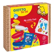 Ustvarjalni set GIOTTO be-be My Little Feet za odtise rok in nogic – 5 kosov