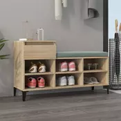 Vidaxl vidaXL Omarica za čevlje sonoma hrast 102x36x60 cm