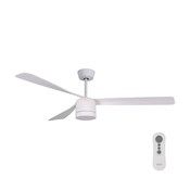 Lucci air 213280 - Stropni ventilator PEREGRINE 1xGX53/12W/230V bel + Daljinski upravljalnik